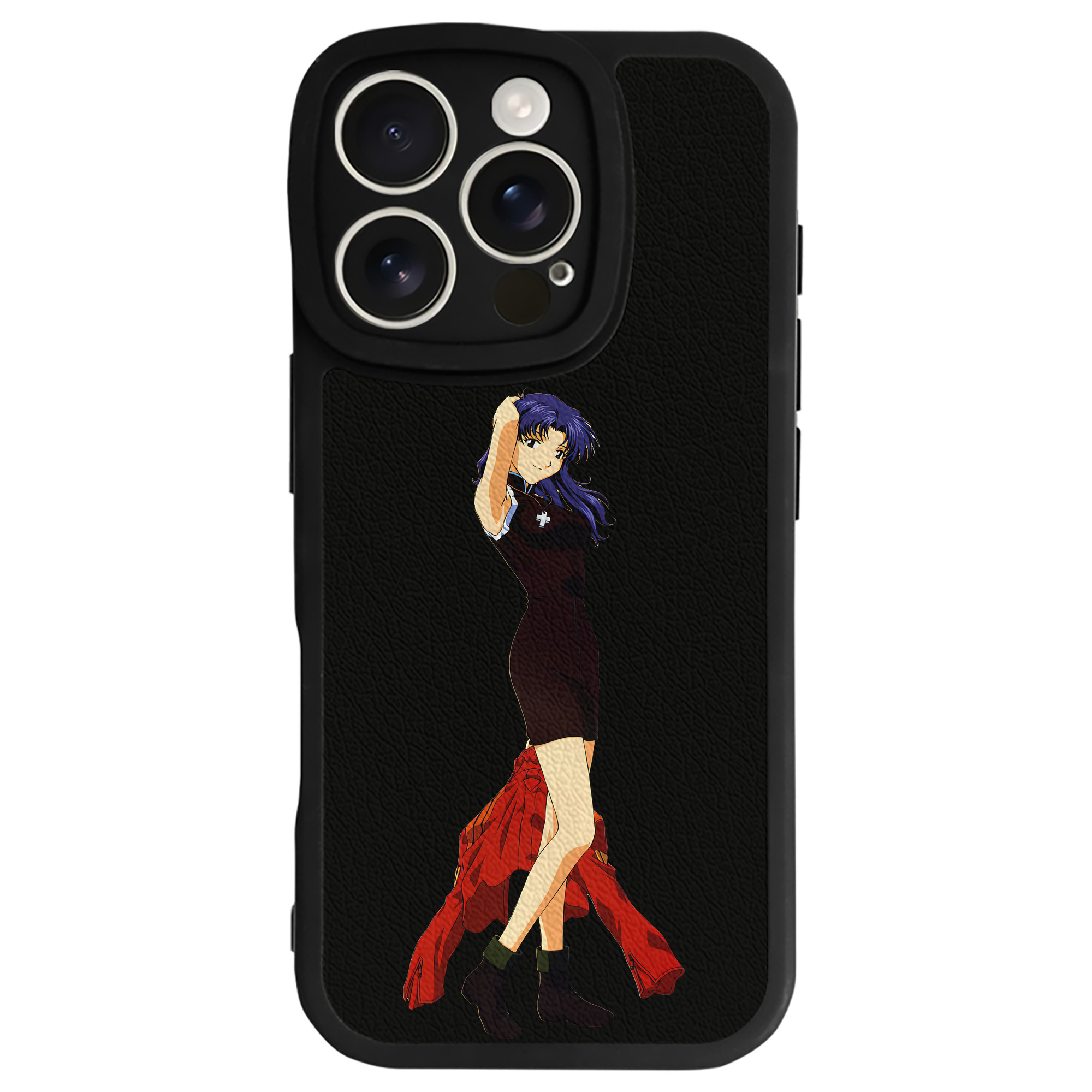 （画像用） EVA 新世紀エヴァンゲリオン 【iPhone 16シリーズ対応】シリコンスマホケース（レザー調） 材質：シリコン